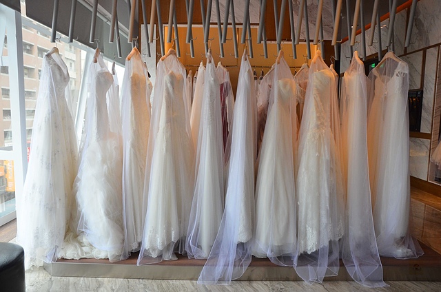 女孩兒憧憬的公主婚紗、魚尾婚紗盡在茱莉亞│台中茱莉亞精品婚紗分享