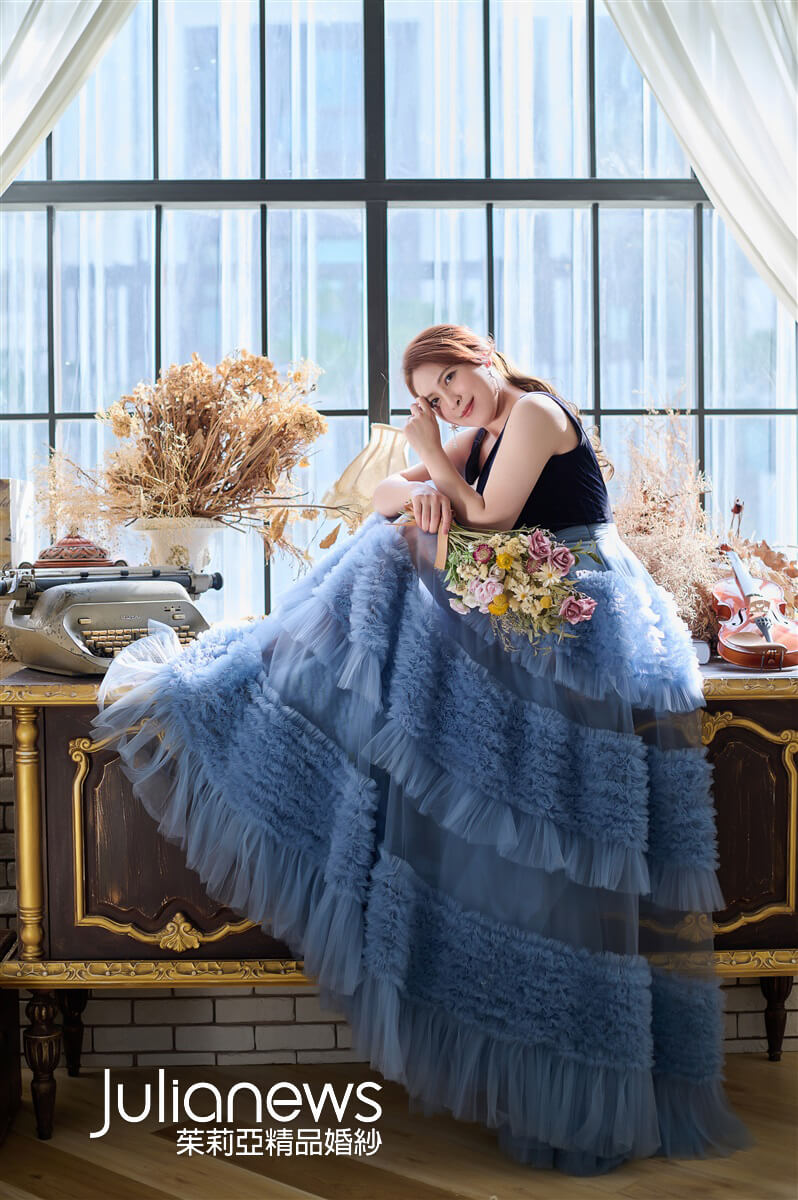 藍色3 台中茱莉亞精品婚紗