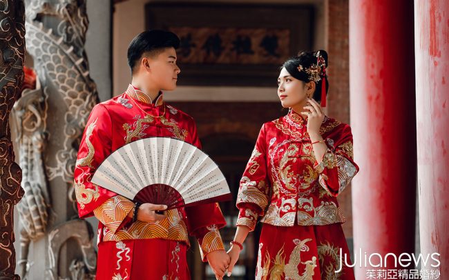 台中婚紗 中式婚紗