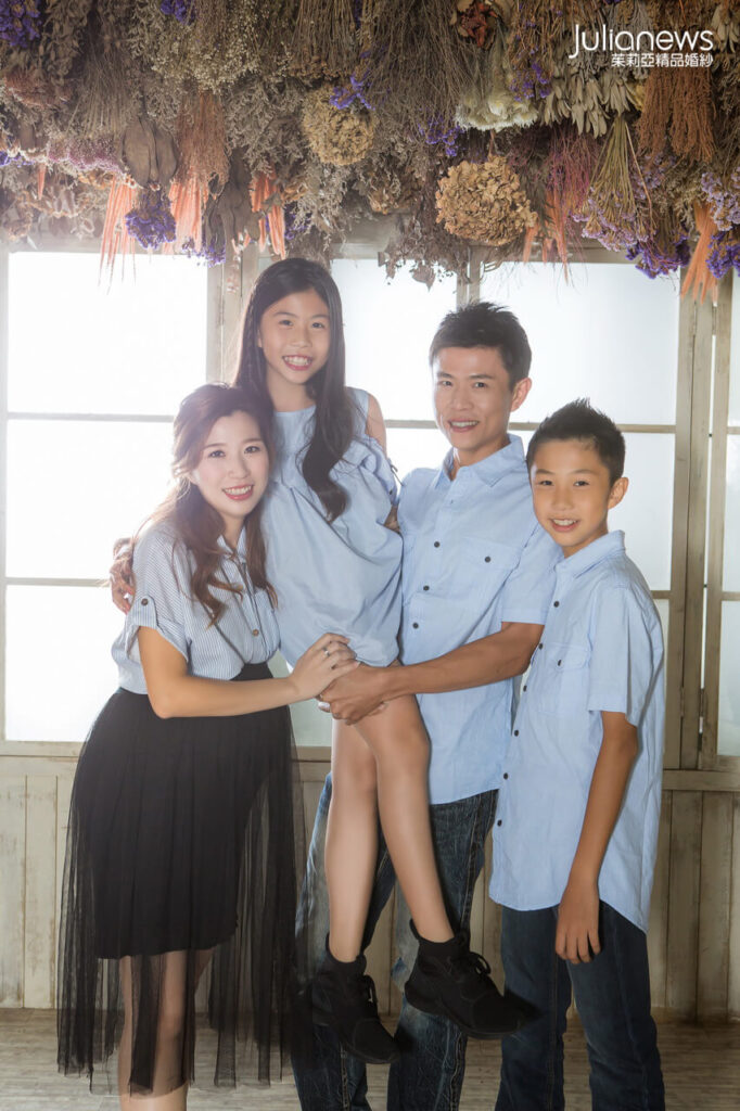 台中婚紗推薦 茱莉亞婚紗 全家福