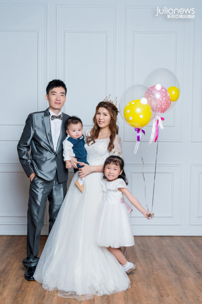 台中婚紗推薦 茱莉亞婚紗 全家福