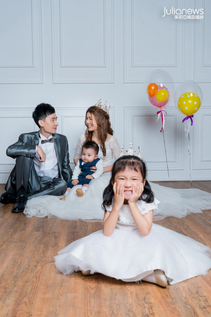 台中婚紗推薦 茱莉亞婚紗 全家福