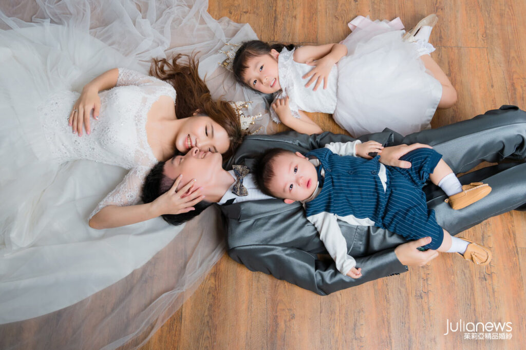 台中婚紗推薦 茱莉亞婚紗 全家福