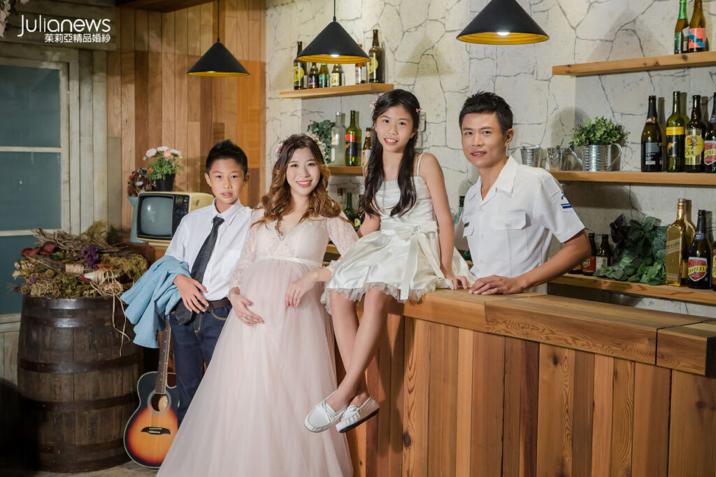 台中婚紗推薦 茱莉亞婚紗 全家福