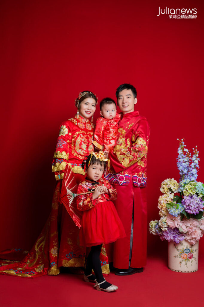 台中婚紗推薦 茱莉亞婚紗 全家福