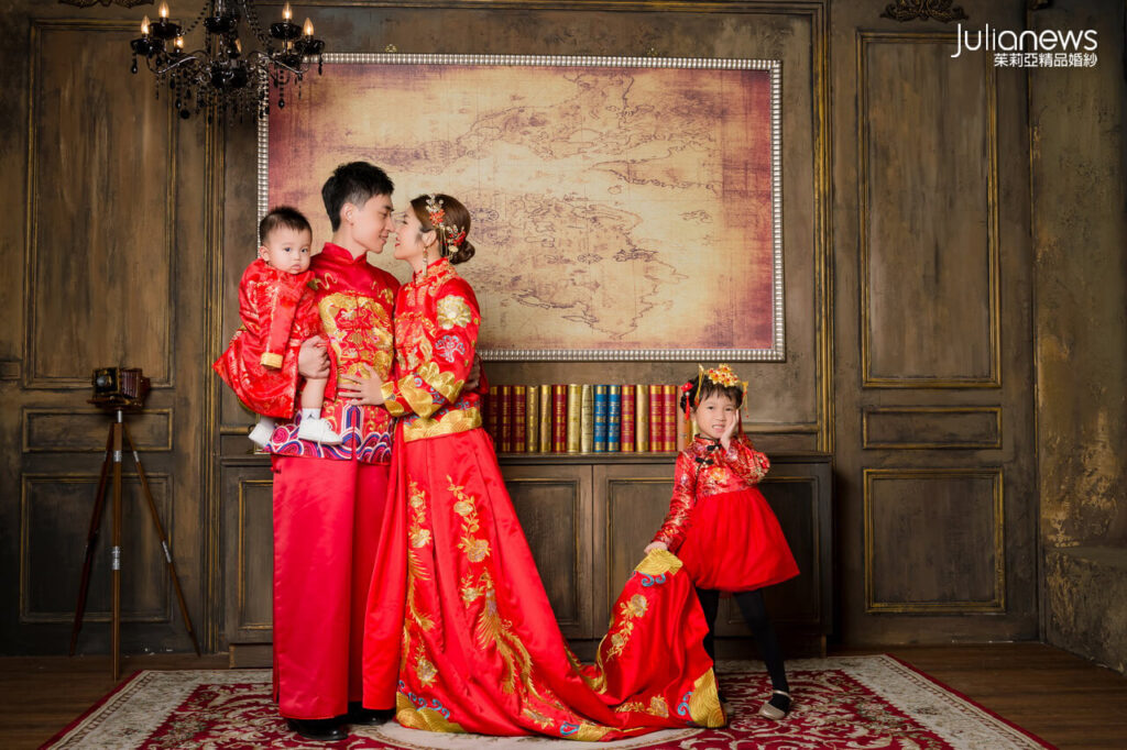 台中婚紗推薦 茱莉亞婚紗 全家福