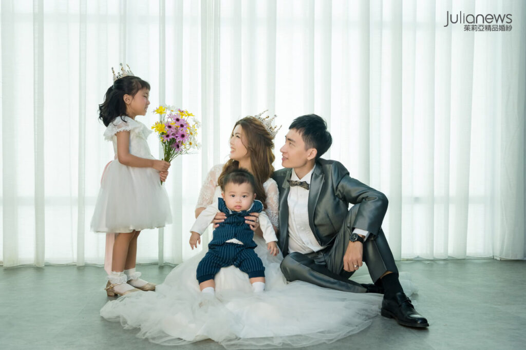 台中婚紗推薦 茱莉亞婚紗 全家福