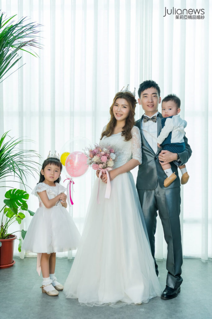 台中婚紗推薦 茱莉亞婚紗 全家福