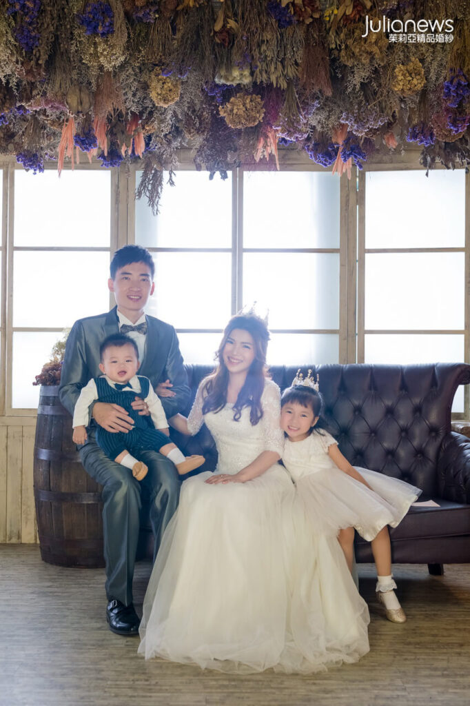 台中婚紗推薦 茱莉亞婚紗 全家福