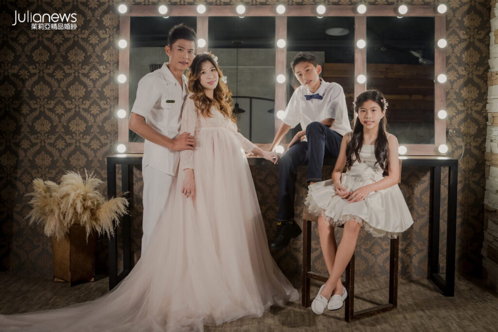台中婚紗推薦 茱莉亞婚紗 全家福