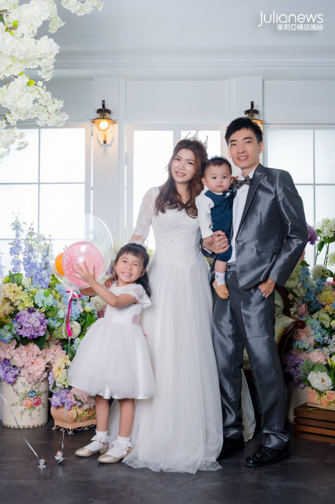 台中婚紗推薦 茱莉亞婚紗 全家福
