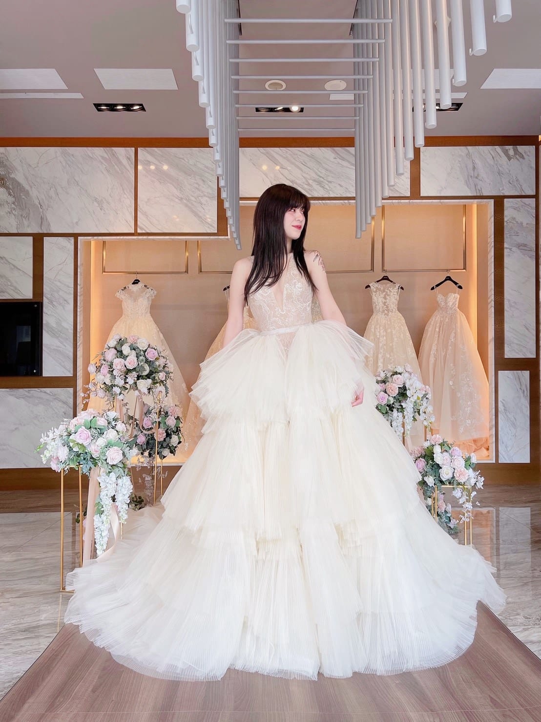 茱莉亞禮服試穿2