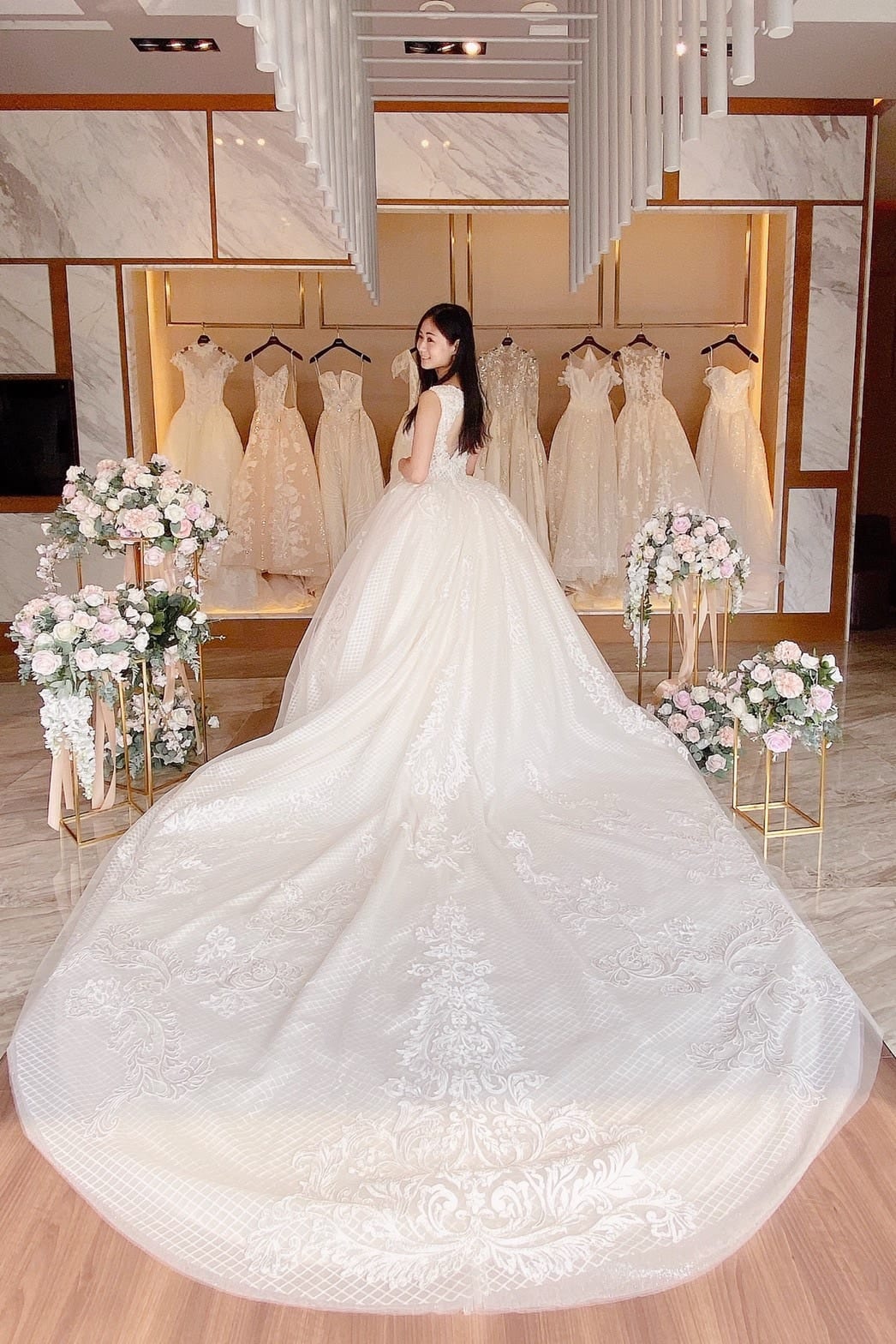 茱莉亞禮服試穿4