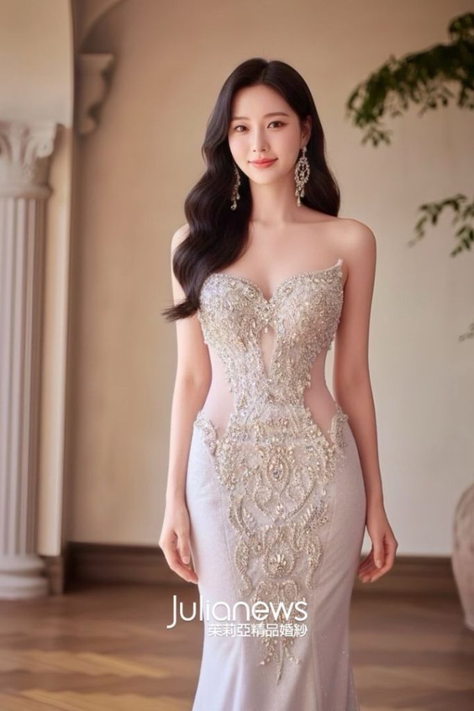 婚紗禮服試穿